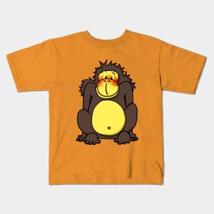 funny chimp cartoon Kids T-Shirt